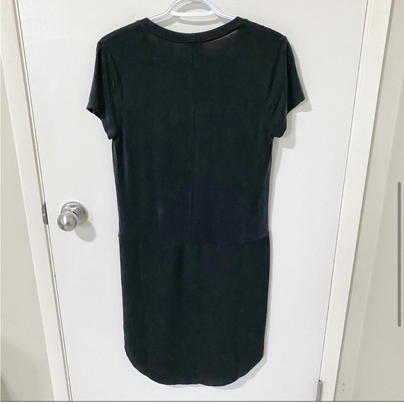 Anthropologie Dolan Left Coast Lorin Tunic Shift Dress Black size XXSmall - Picture 6 of 12